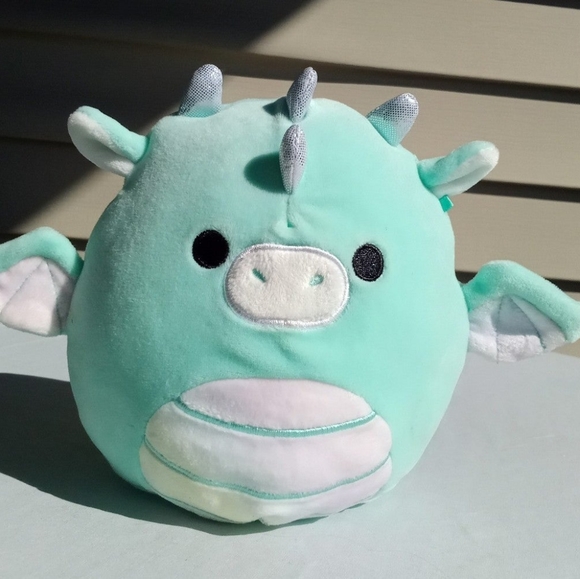 Squishmallows Toys Kellytoy 6 Squishmallow Joey Mint Rainbow Dragon